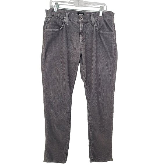 Hudson Women's Corduroy Pants Gray Size 32 - Picture 1 of 10